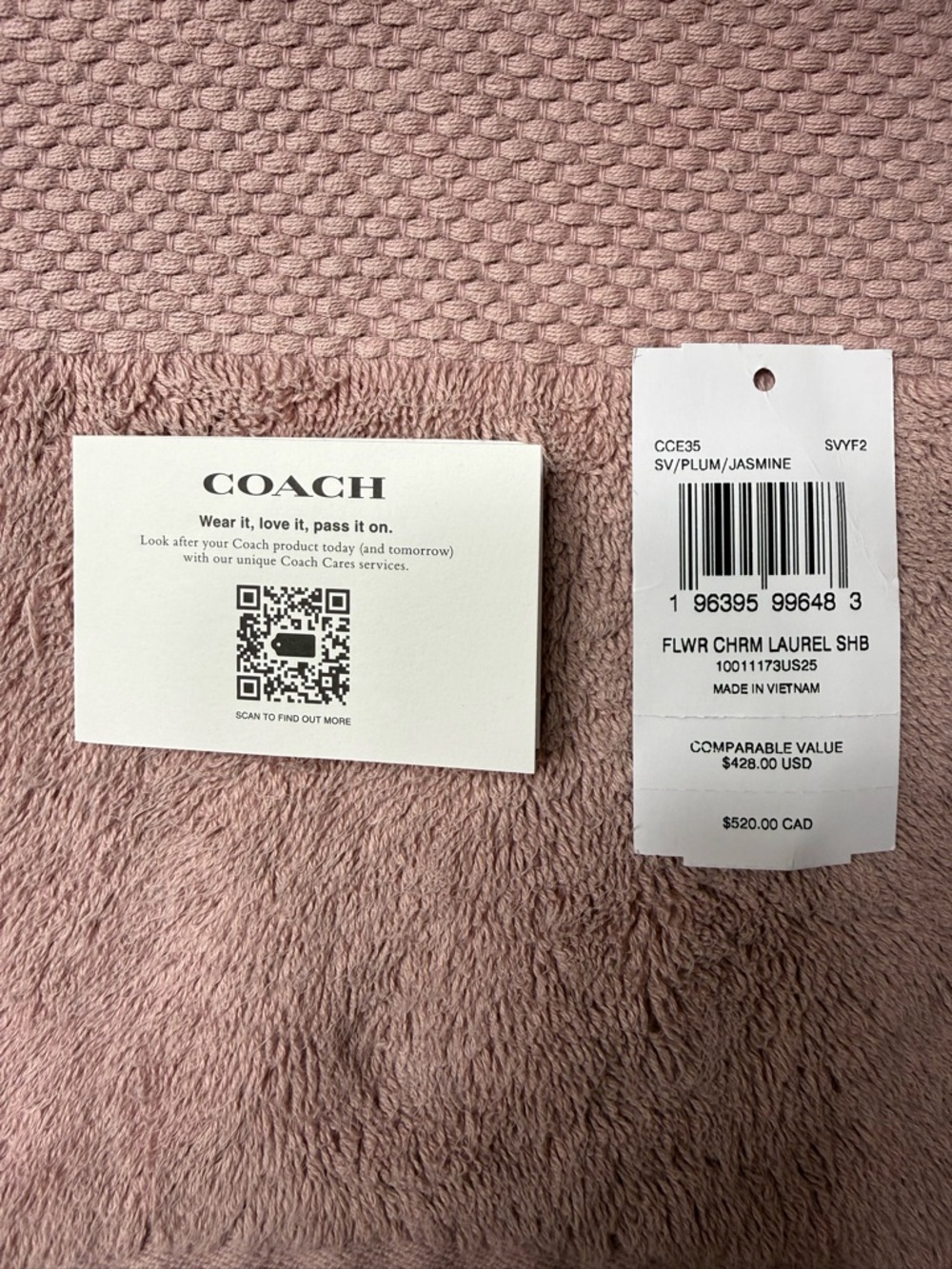 Coach Laurel Shoulder Bag with Flower Charm - Picture 5 of 6